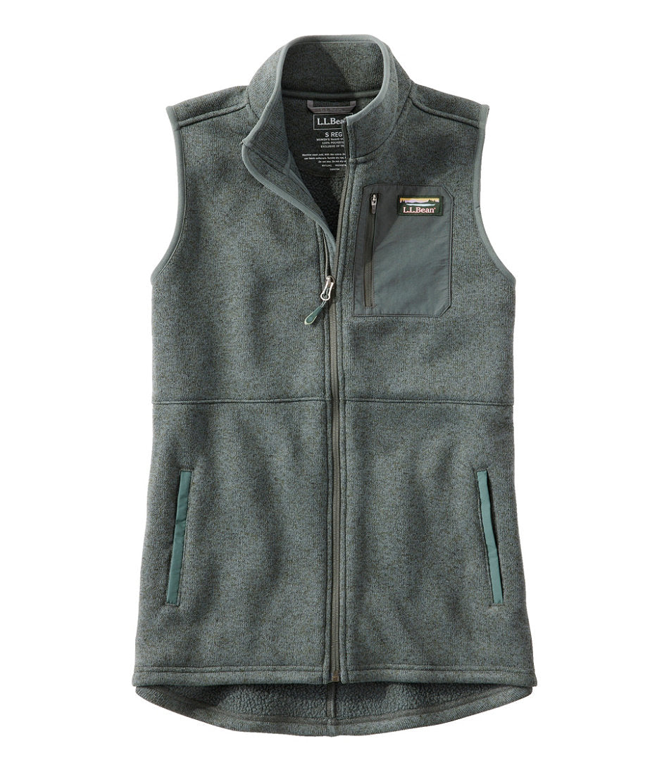 Women's L.L.Bean Sweater Fleece Long Vest | L.L.Bean for sale