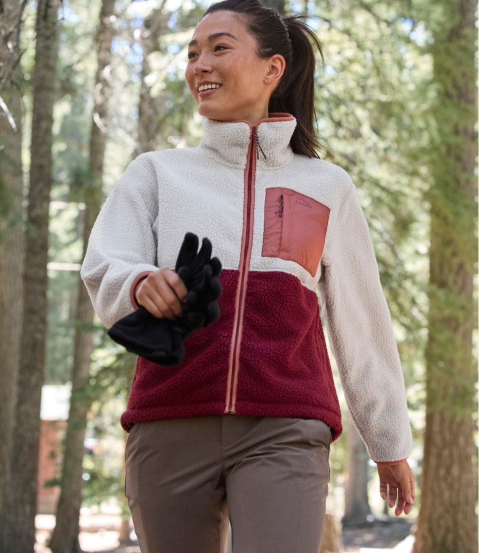 Women's Mountainside Fleece Jacket, Colorblock | L.L.Bean near me