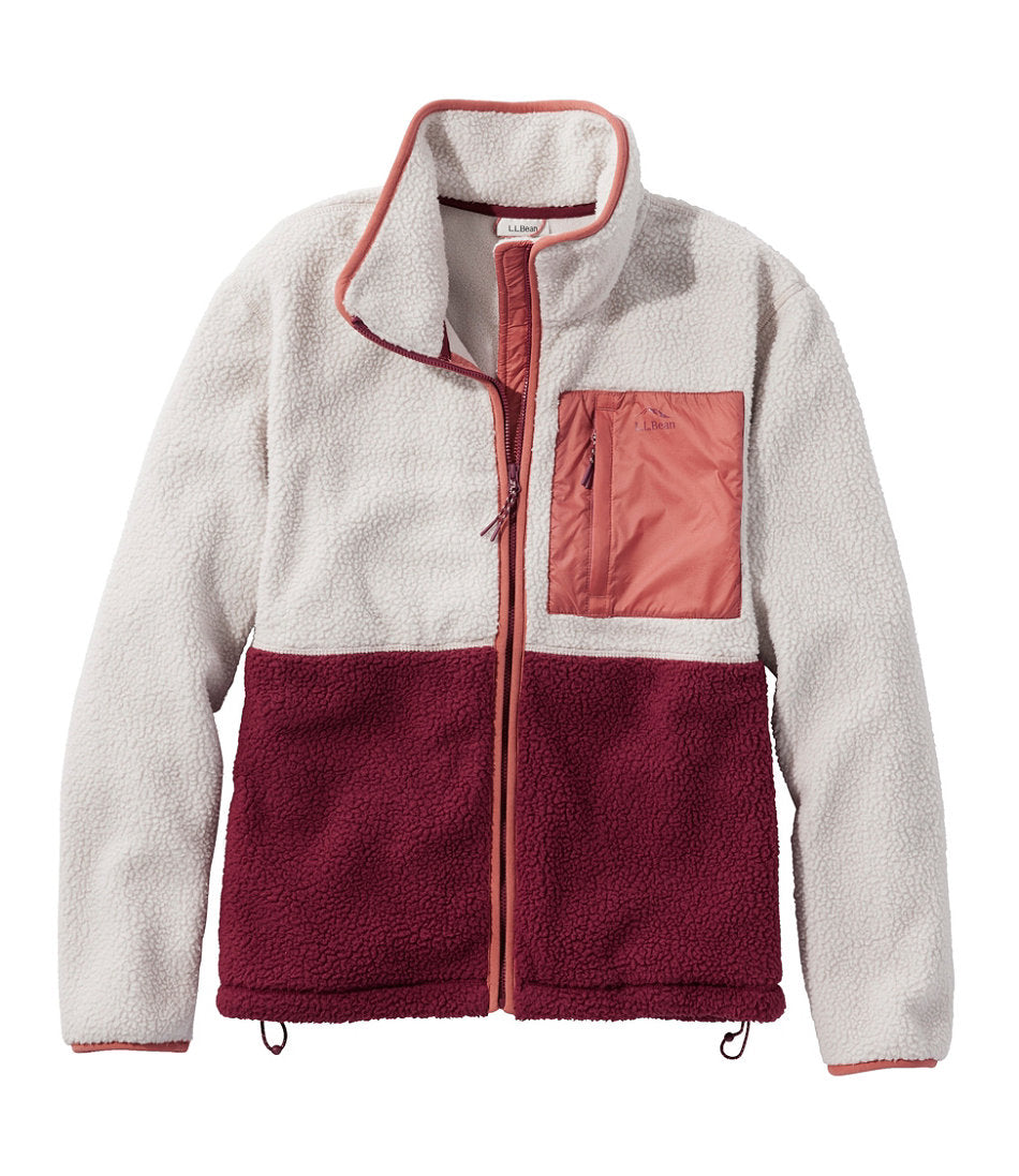 Women's Mountainside Fleece Jacket, Colorblock | L.L.Bean near me