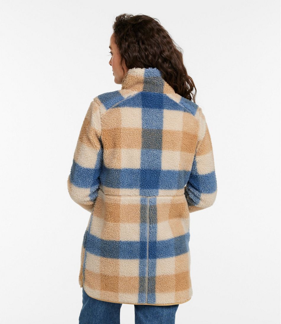 Women's Bean's Sherpa Fleece Coat, Print | L.L.Bean discount