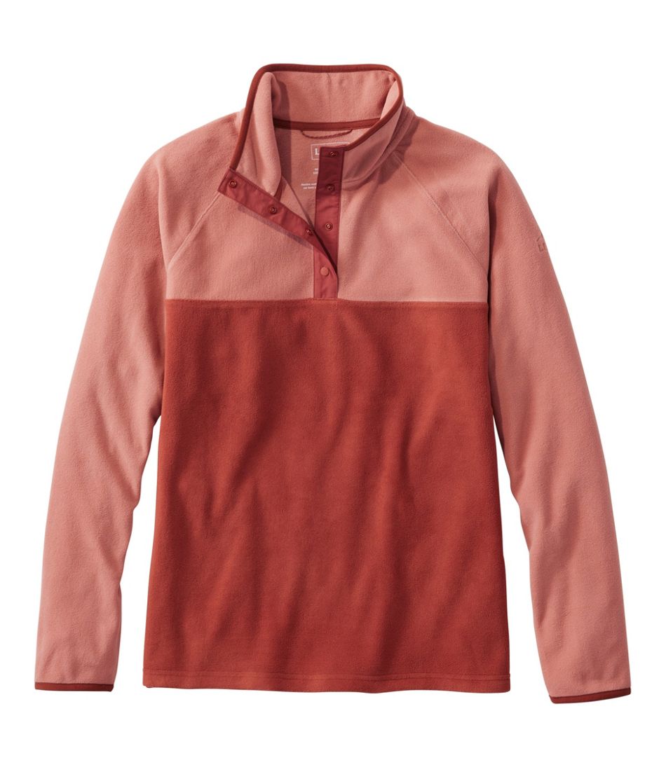 Women's All Season Access Fleece Pullover, Colorblock | L.L.Bean online