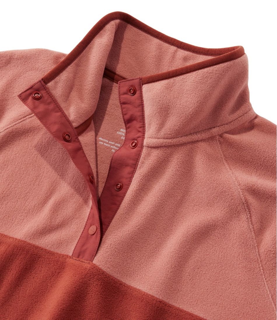 Women's All Season Access Fleece Pullover, Colorblock | L.L.Bean online