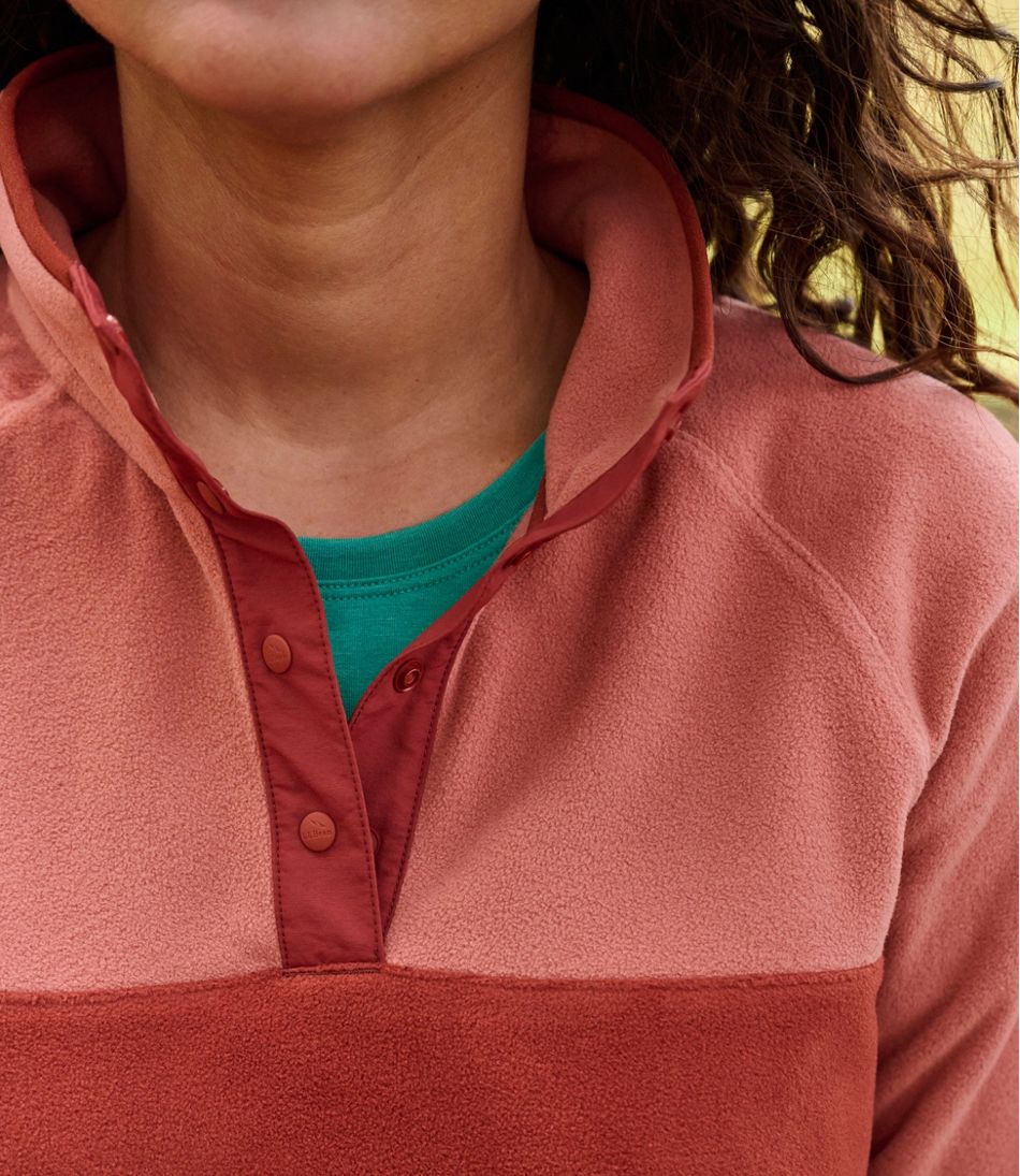 Women's All Season Access Fleece Pullover, Colorblock | L.L.Bean online