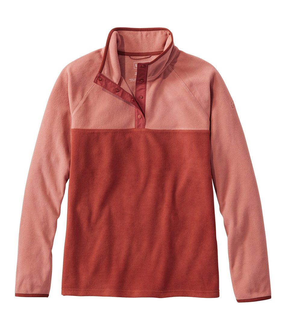 Women's All Season Access Fleece Pullover, Colorblock | L.L.Bean online