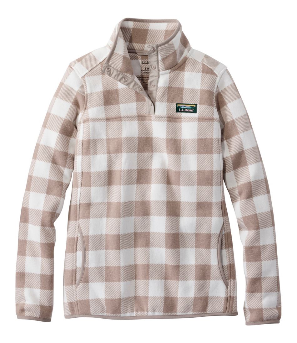 Women's L.L.Bean Sweater Fleece Pullover, Print | L.L.Bean sale