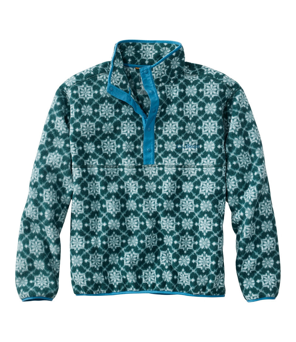 Adults' Bean's Classic Fleece Pullover, Print | L.L.Bean on sale