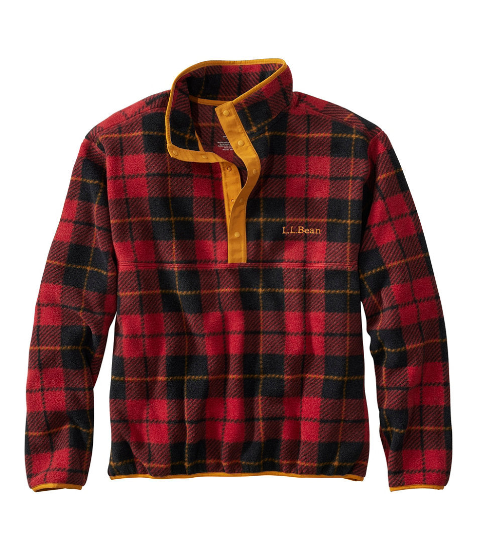 Adults' Bean's Classic Fleece Pullover, Print | L.L.Bean on sale