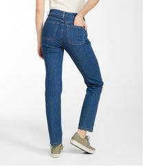 Women's True Shape Jeans, High-Rise Straight-Leg | L.L.Bean online