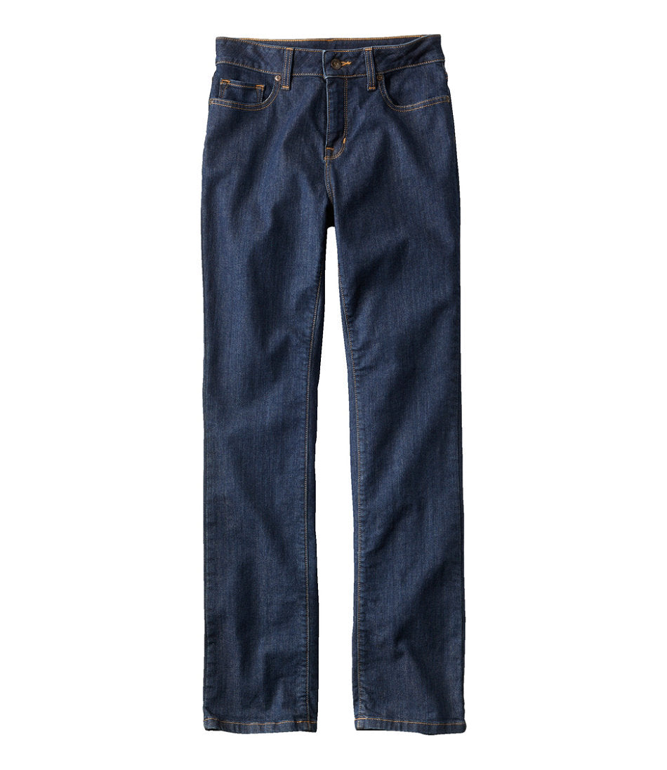 Women's True Shape Jeans, High-Rise Straight-Leg | L.L.Bean online