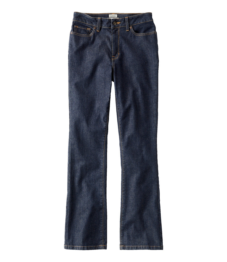 Women's True Shape Jeans, High-Rise Bootcut | L.L.Bean sale