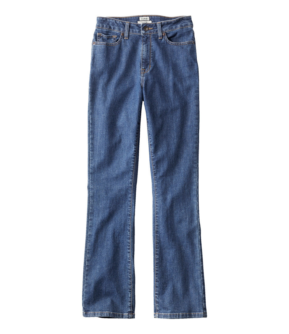 Women's True Shape Jeans, High-Rise Bootcut | L.L.Bean sale