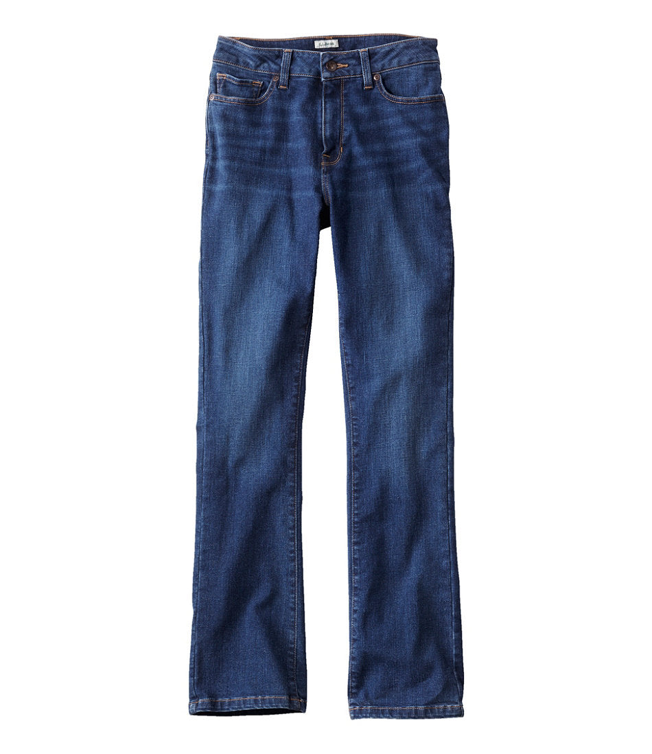 Women's True Shape Jeans, High-Rise Bootcut | L.L.Bean sale