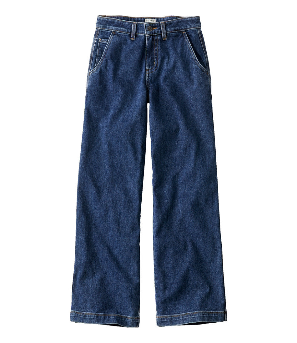 Women's 207 Vintage Jeans, High-Rise Wide-Leg | L.L.Bean for sale