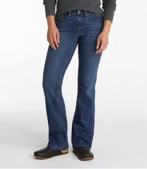 Women's BeanFlex® Jeans, Mid-Rise Bootcut | L.L.Bean on sale