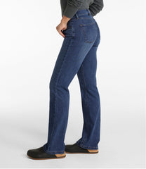 Women's BeanFlex® Jeans, Mid-Rise Bootcut | L.L.Bean on sale