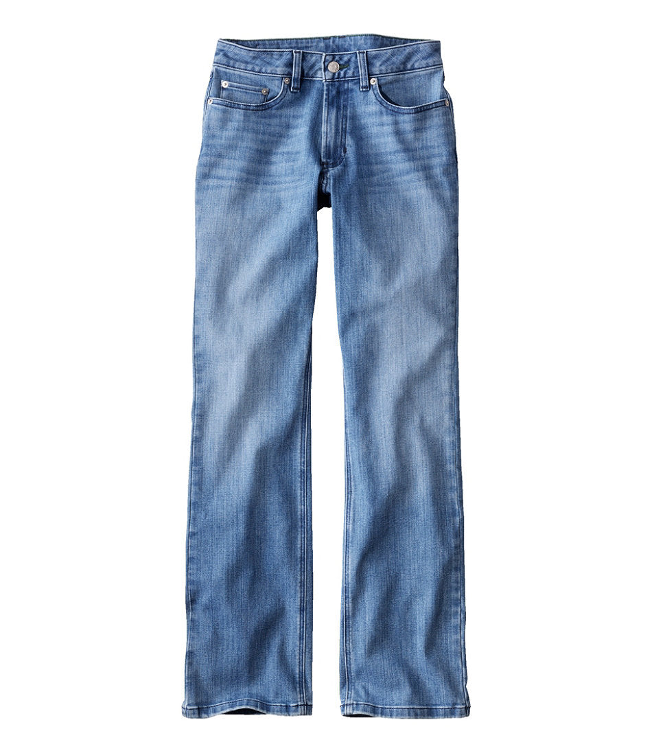 Women's BeanFlex® Jeans, Mid-Rise Bootcut | L.L.Bean on sale