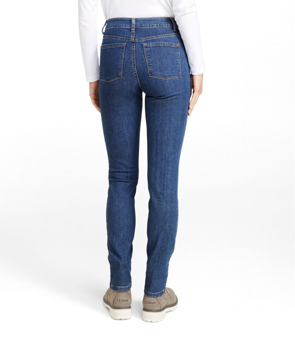 Women's True Shape Jeans, High-Rise Slim-Leg | L.L.Bean sale