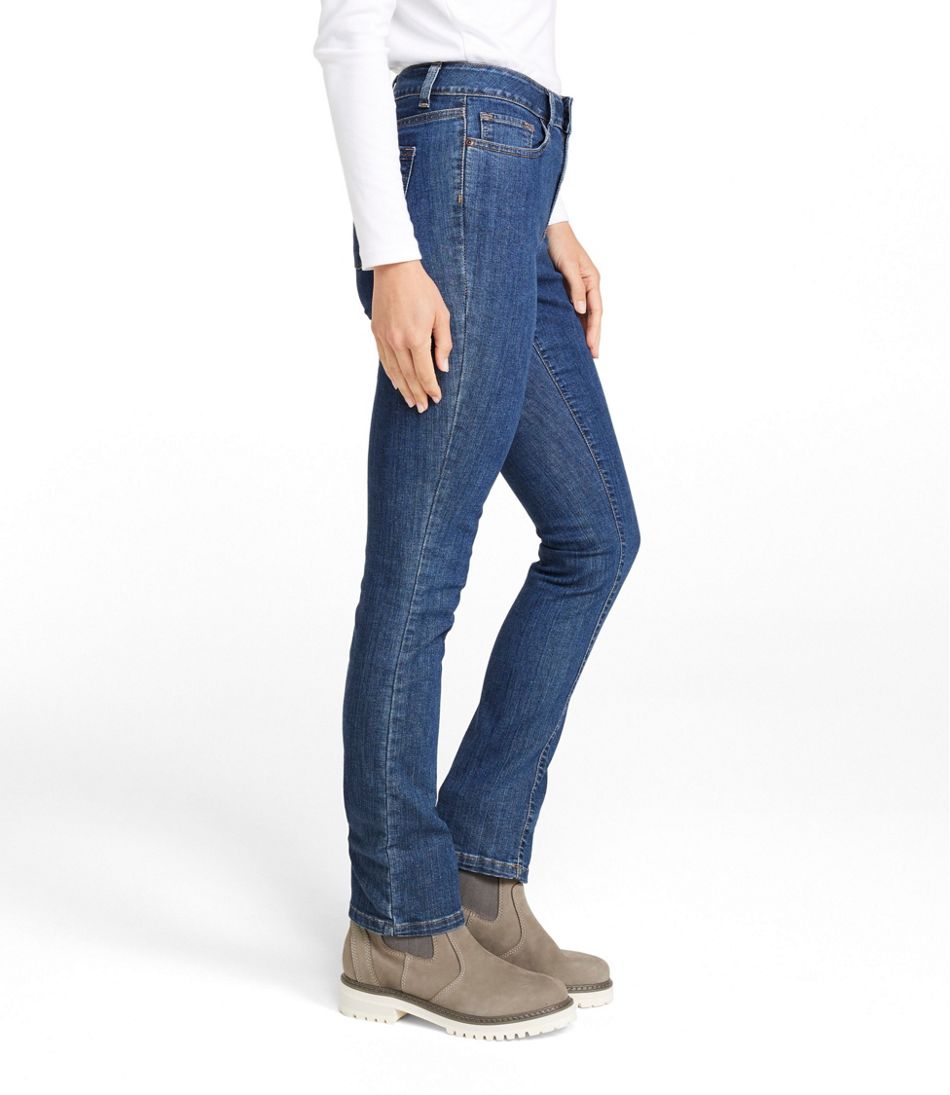 Women's True Shape Jeans, High-Rise Slim-Leg | L.L.Bean sale