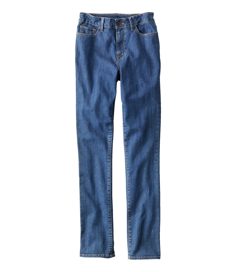 Women's True Shape Jeans, High-Rise Slim-Leg | L.L.Bean sale