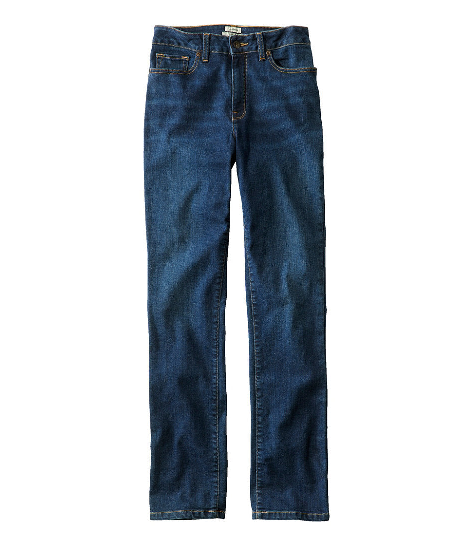 Women's True Shape Jeans, High-Rise Slim-Leg | L.L.Bean sale