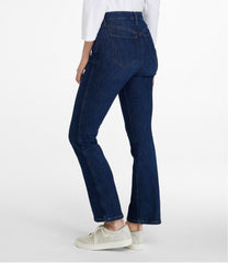 Women's L.L.Bean Everyday Stretch Jeans, High-Rise Mini Bootcut Ankle | L.L.Bean for sale