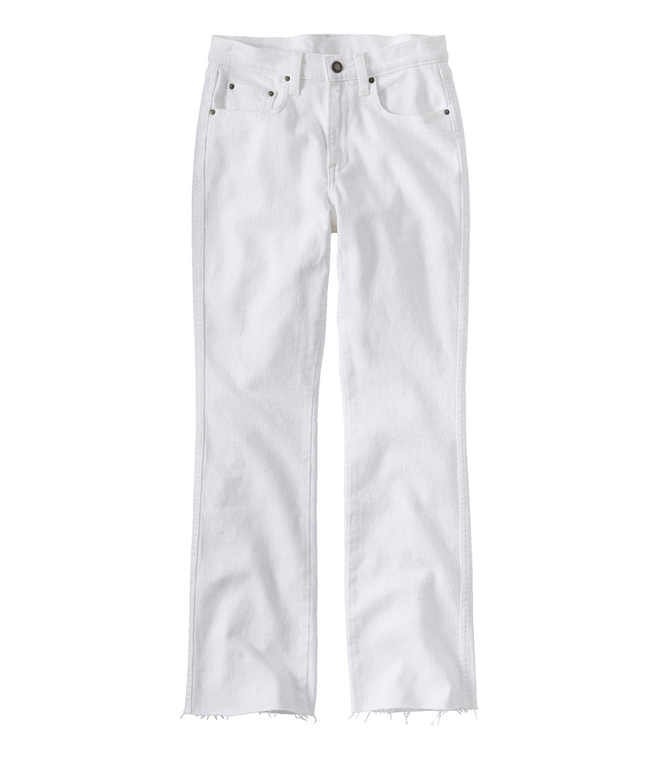 Women's L.L.Bean Everyday Stretch Jeans, High-Rise Mini Bootcut Ankle | L.L.Bean for sale