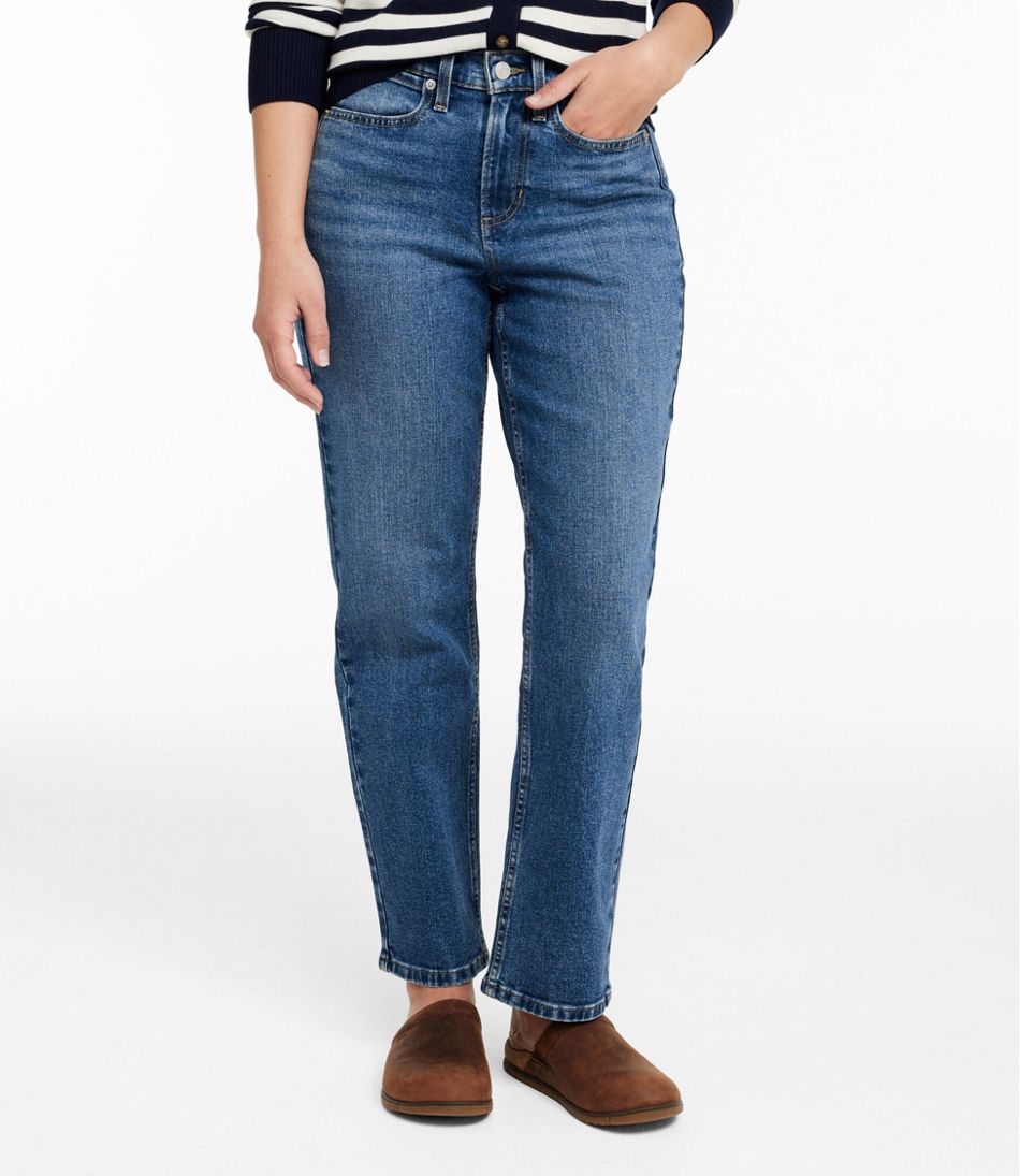 Women's 207 Vintage Jeans, High-Rise Stovepipe Ankle | L.L.Bean on sale