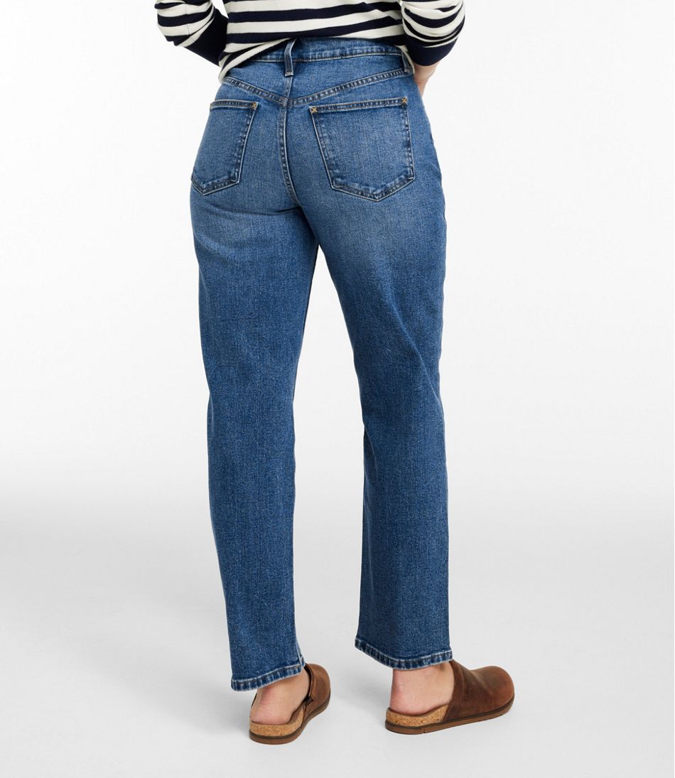 Women's 207 Vintage Jeans, High-Rise Stovepipe Ankle | L.L.Bean on sale