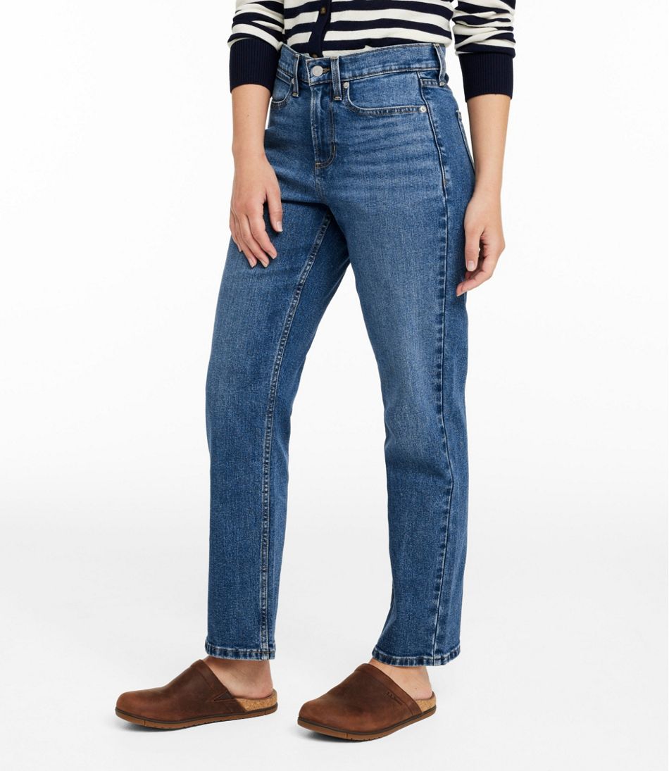 Women's 207 Vintage Jeans, High-Rise Stovepipe Ankle | L.L.Bean on sale