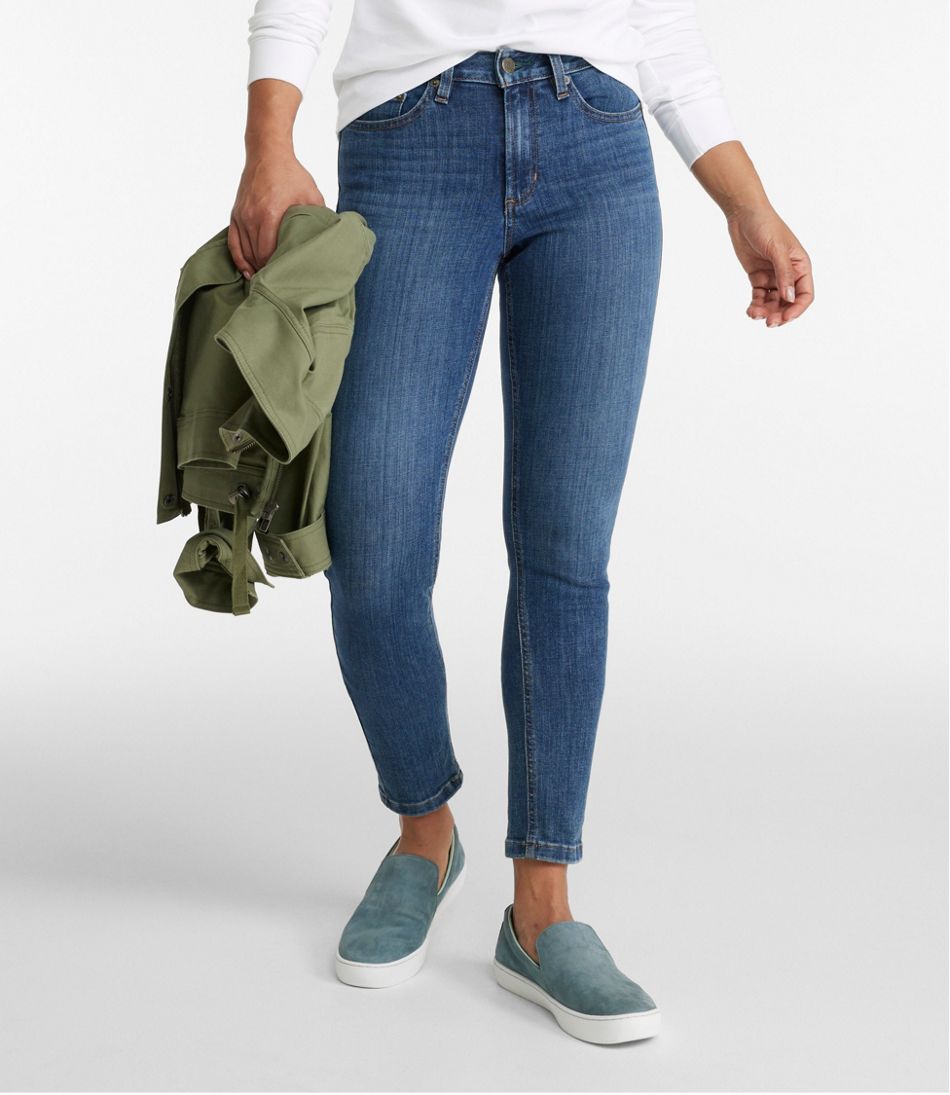 Women's BeanFlex® Jeans, High-Rise Slim-Leg Ankle | L.L.Bean near me