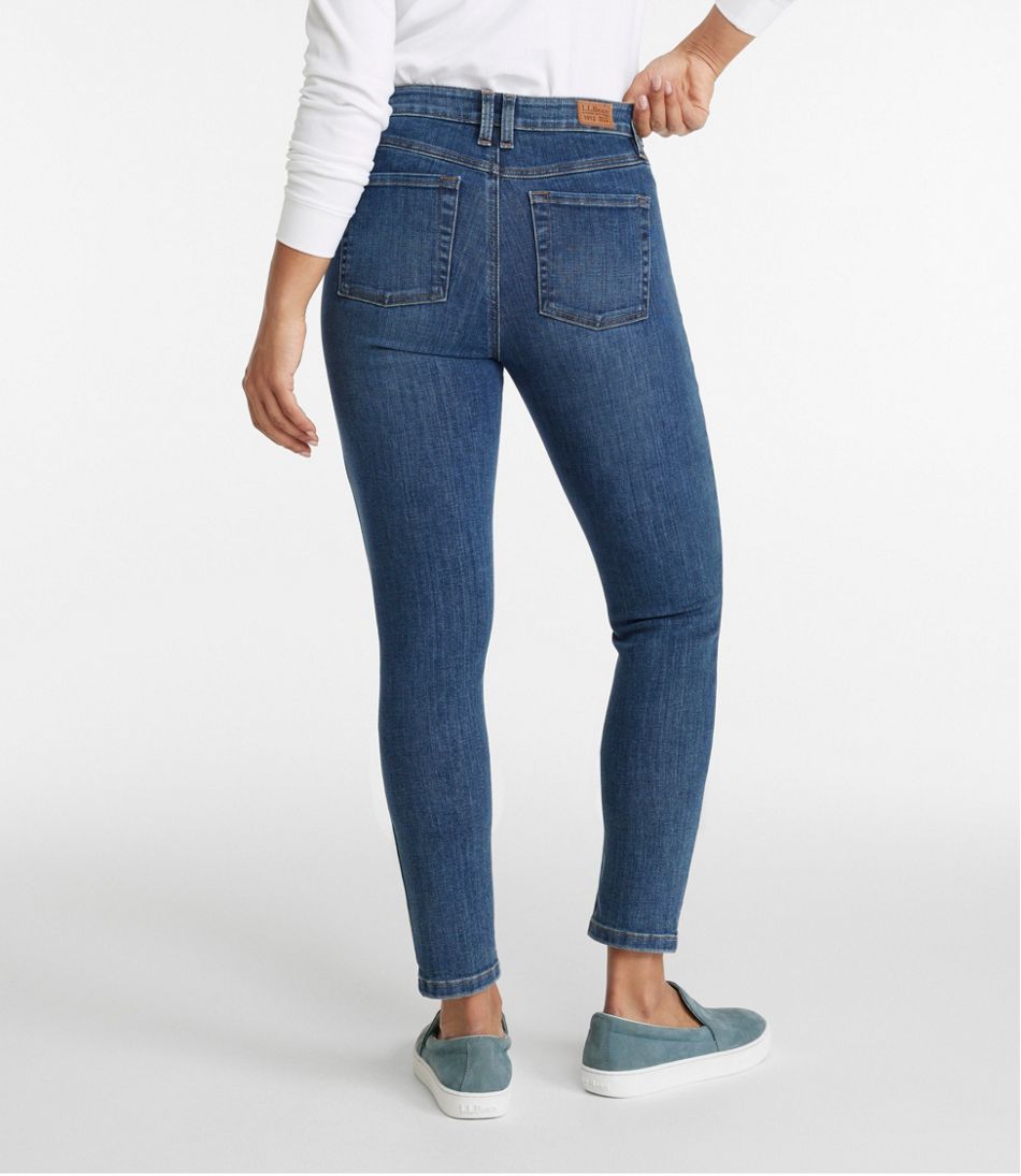 Women's BeanFlex® Jeans, High-Rise Slim-Leg Ankle | L.L.Bean near me