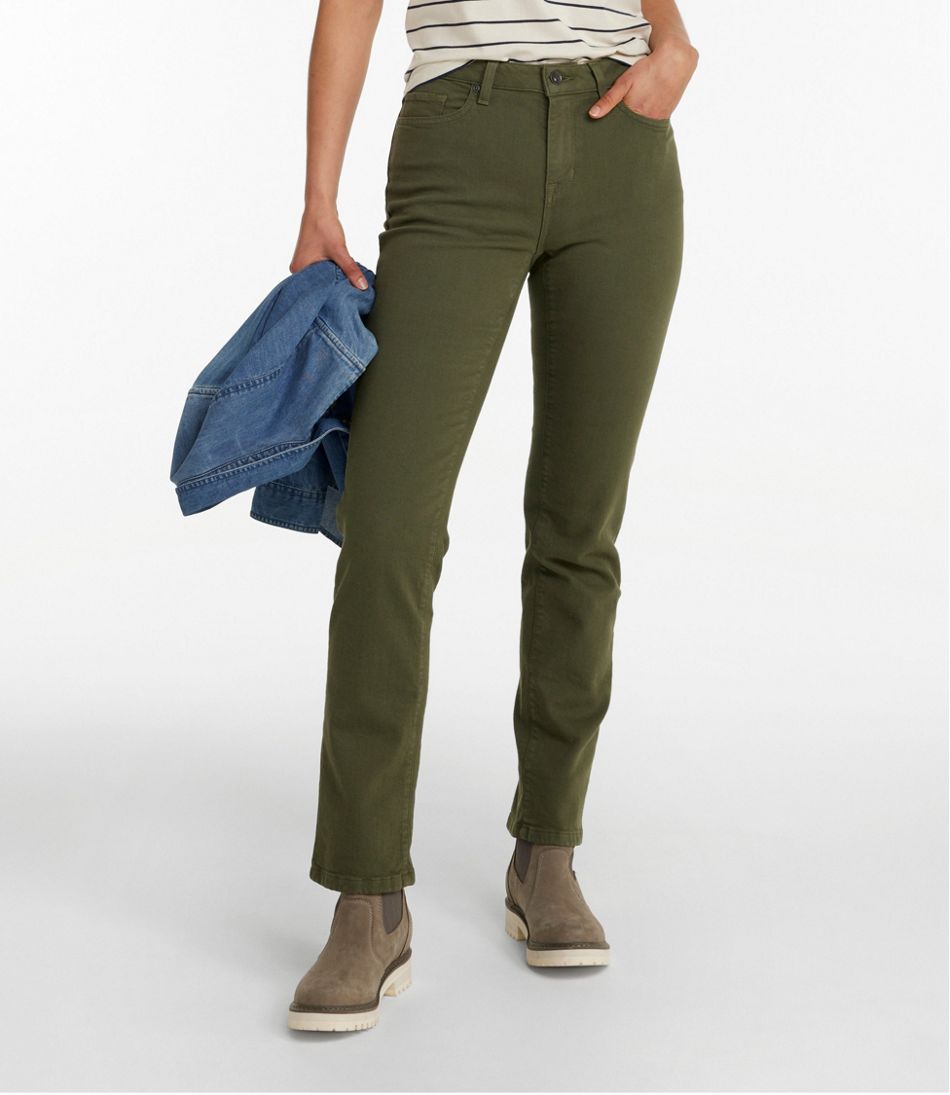 Women's True Shape Jeans, High-Rise Straight-Leg Colors | L.L.Bean online
