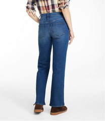 Women's Signature Original Jeans, High-Rise Straight-Leg | L.L.Bean for sale