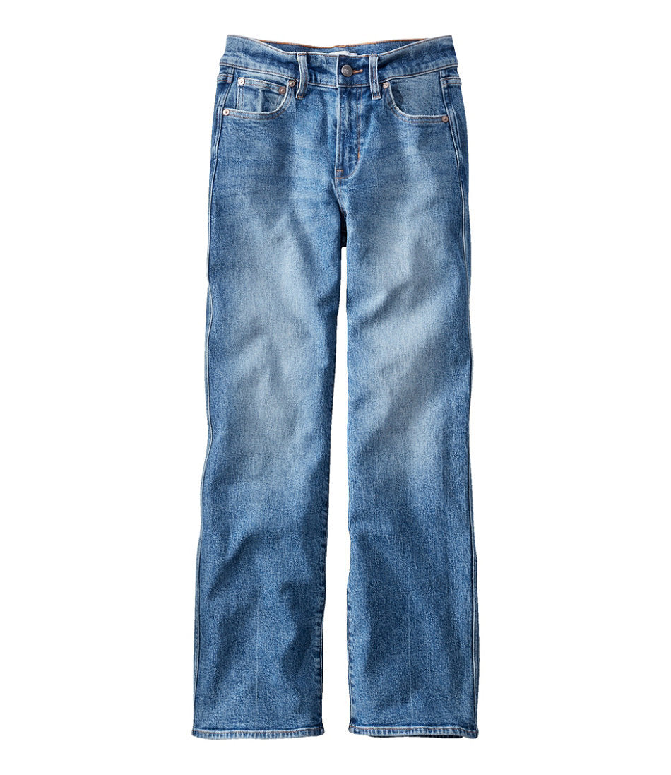 Women's Signature Original Jeans, High-Rise Straight-Leg | L.L.Bean for sale