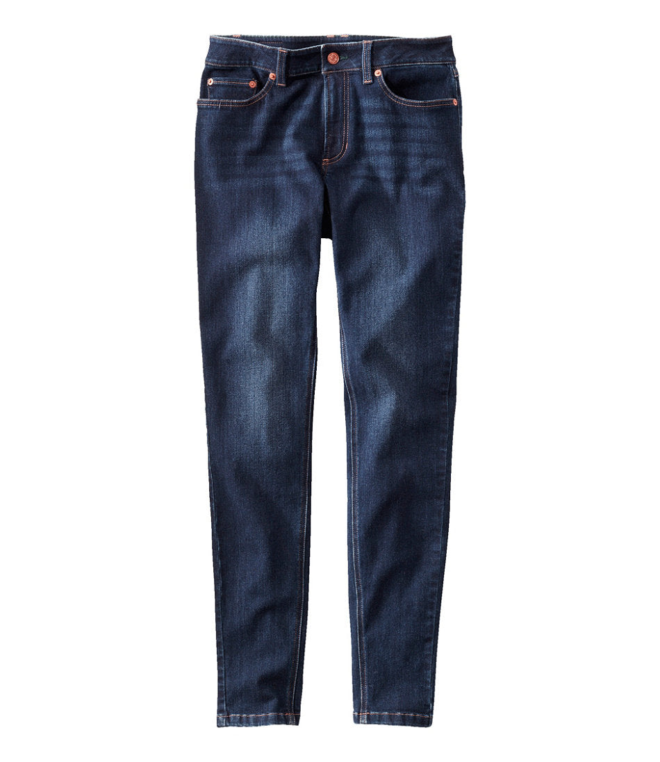 Women's BeanFlex® Jeans, Mid-Rise Skinny-Leg | L.L.Bean on sale