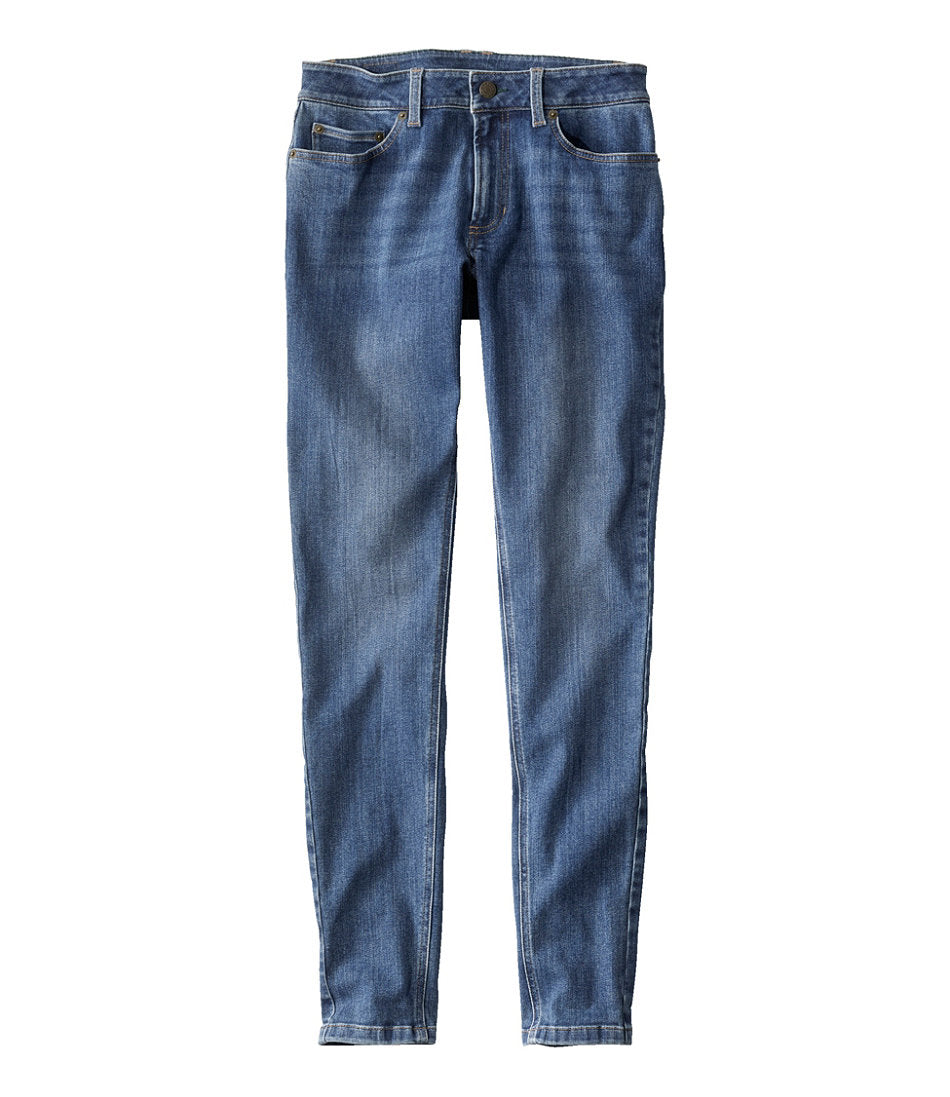 Women's BeanFlex® Jeans, Mid-Rise Skinny-Leg | L.L.Bean on sale