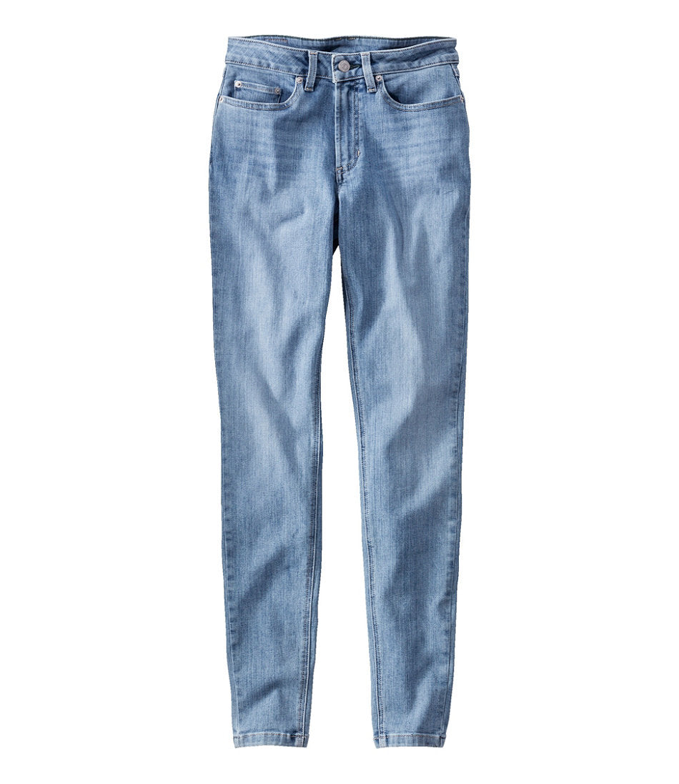Women's BeanFlex® Jeans, Mid-Rise Skinny-Leg | L.L.Bean on sale