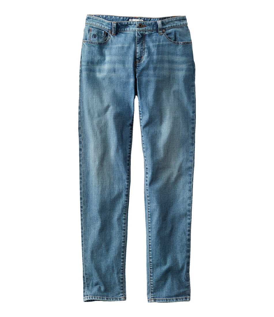 Women's Signature Organic Denim Boyfriend Jeans, Low-Rise Straight-Leg | L.L.Bean near me