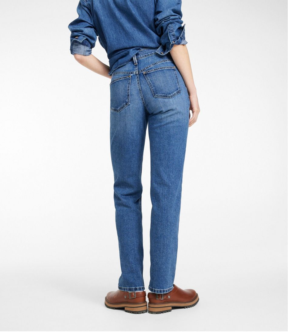 Women's 207 Vintage Jeans, High-Rise Straight-Leg | L.L.Bean online