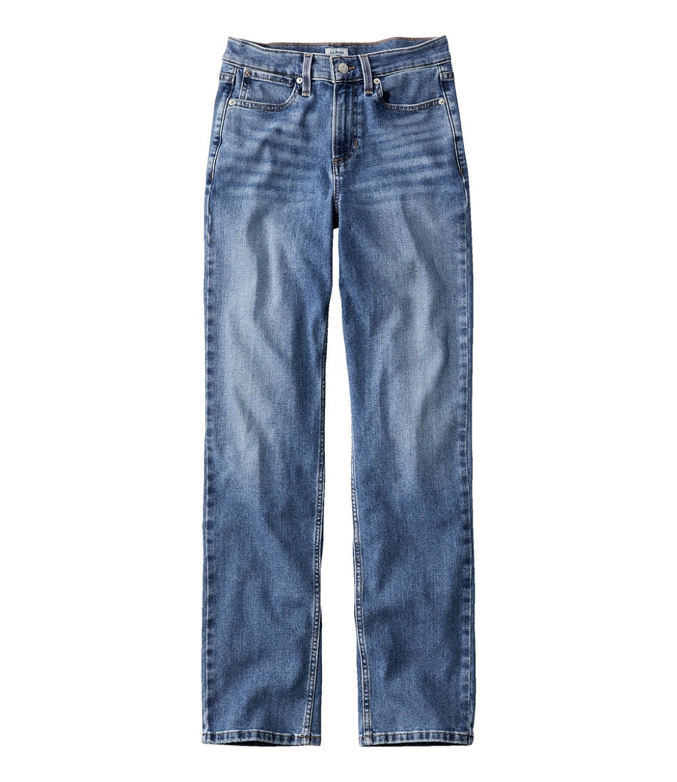Women's 207 Vintage Jeans, High-Rise Straight-Leg | L.L.Bean online