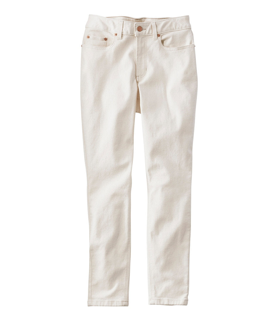 Women's BeanFlex®Jeans, High-Rise Slim-Leg Ankle Color | L.L.Bean for sale