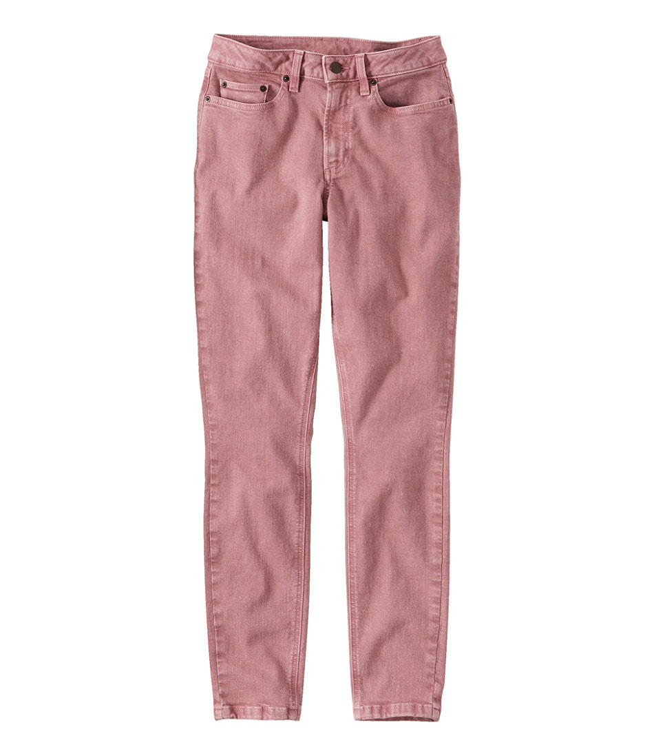 Women's BeanFlex®Jeans, High-Rise Slim-Leg Ankle Color | L.L.Bean for sale