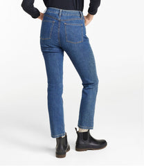 Women's True Shape Jeans, High-Rise Slim-Leg Ankle | L.L.Bean on sale
