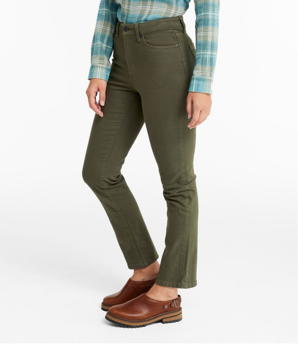 Women's True Shape Jeans, High-Rise Slim-Leg Ankle Colors | L.L.Bean discount