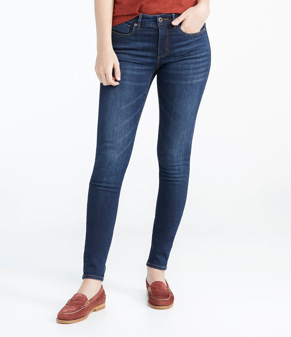 Women's Signature Premium Skinny Jeans, Mid-Rise | L.L.Bean online