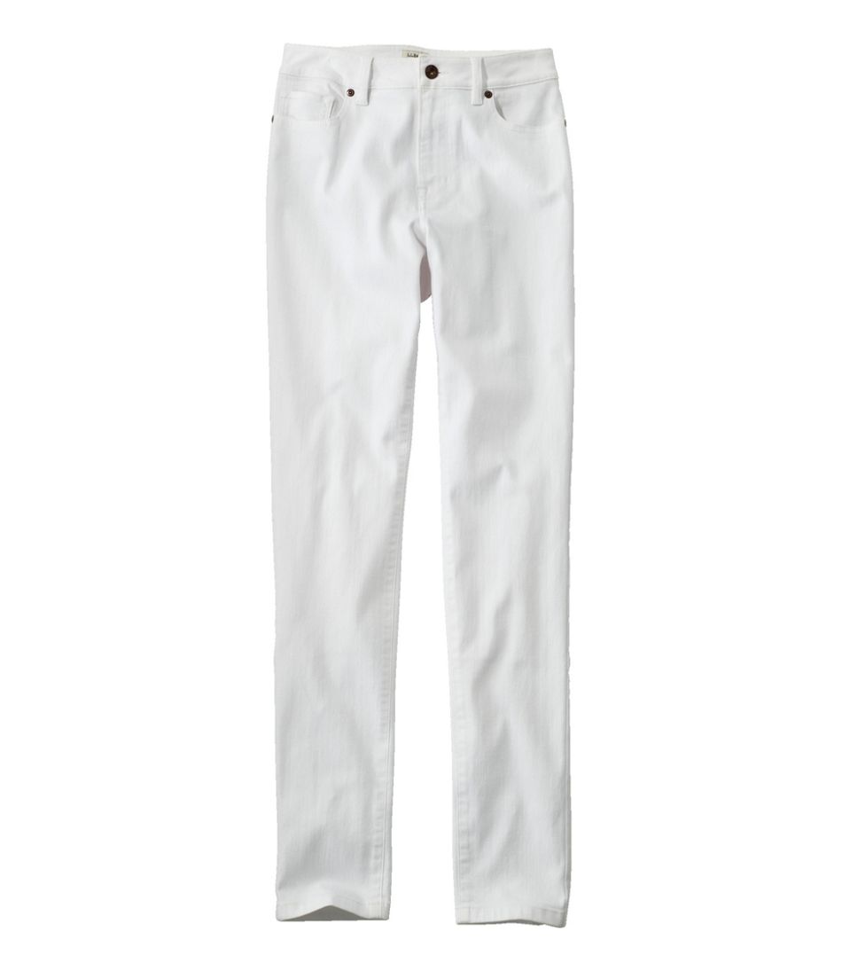 Women's True Shape Jeans, High-Rise Skinny-Leg Colors | L.L.Bean sale