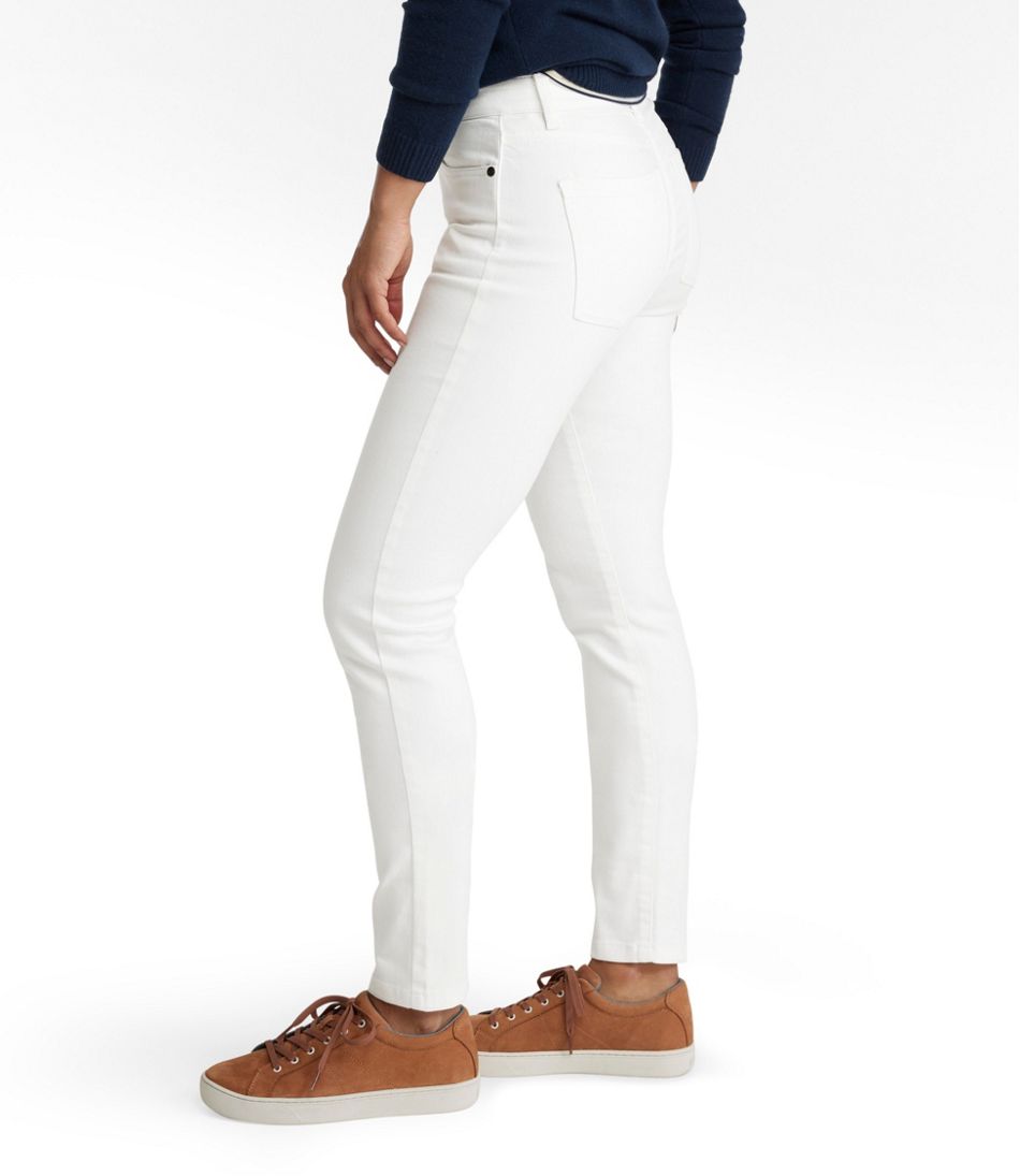 Women's True Shape Jeans, High-Rise Skinny-Leg Colors | L.L.Bean sale