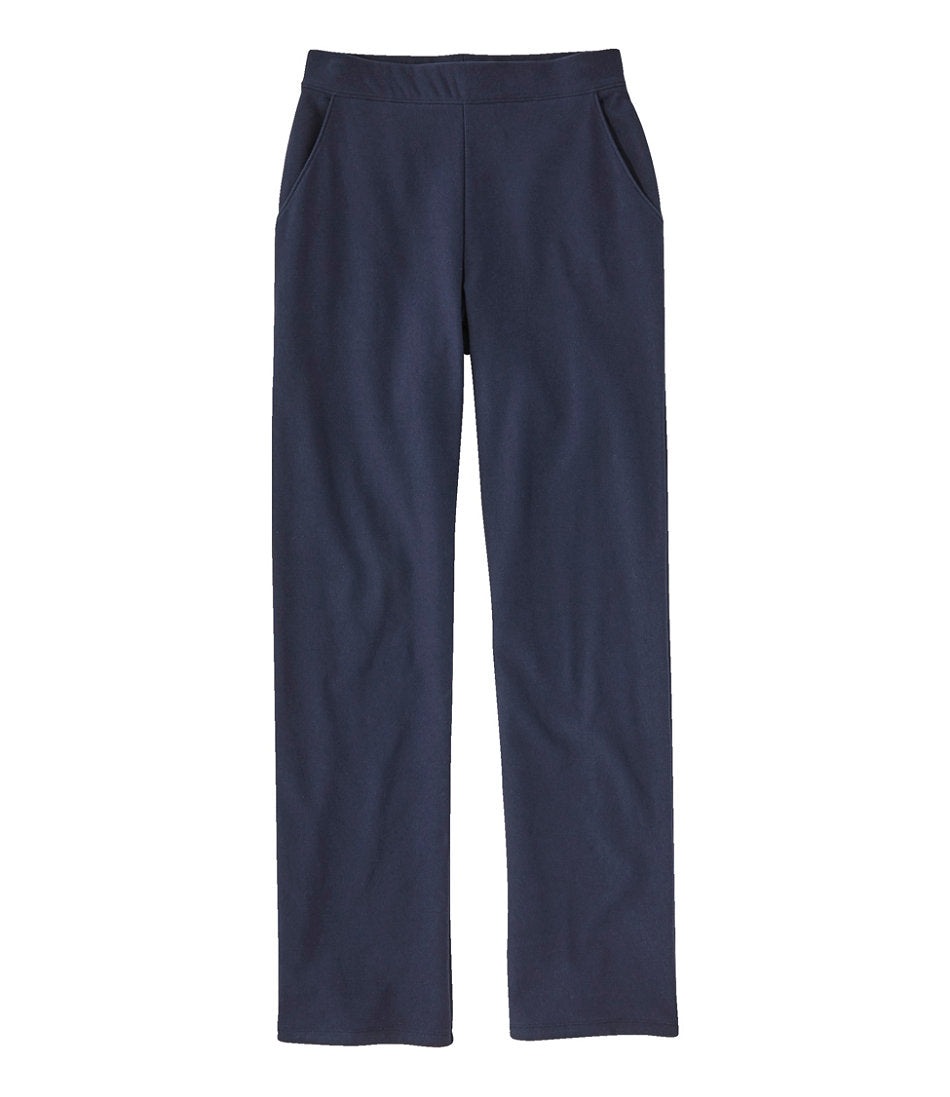 Women's Perfect Fit Pants, Fleece-Backed Straight-Leg | L.L.Bean outlet