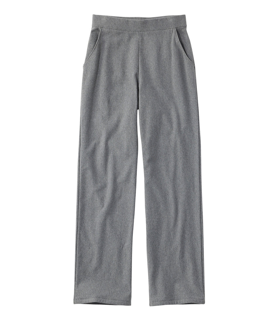 Women's Perfect Fit Pants, Fleece-Backed Straight-Leg | L.L.Bean outlet