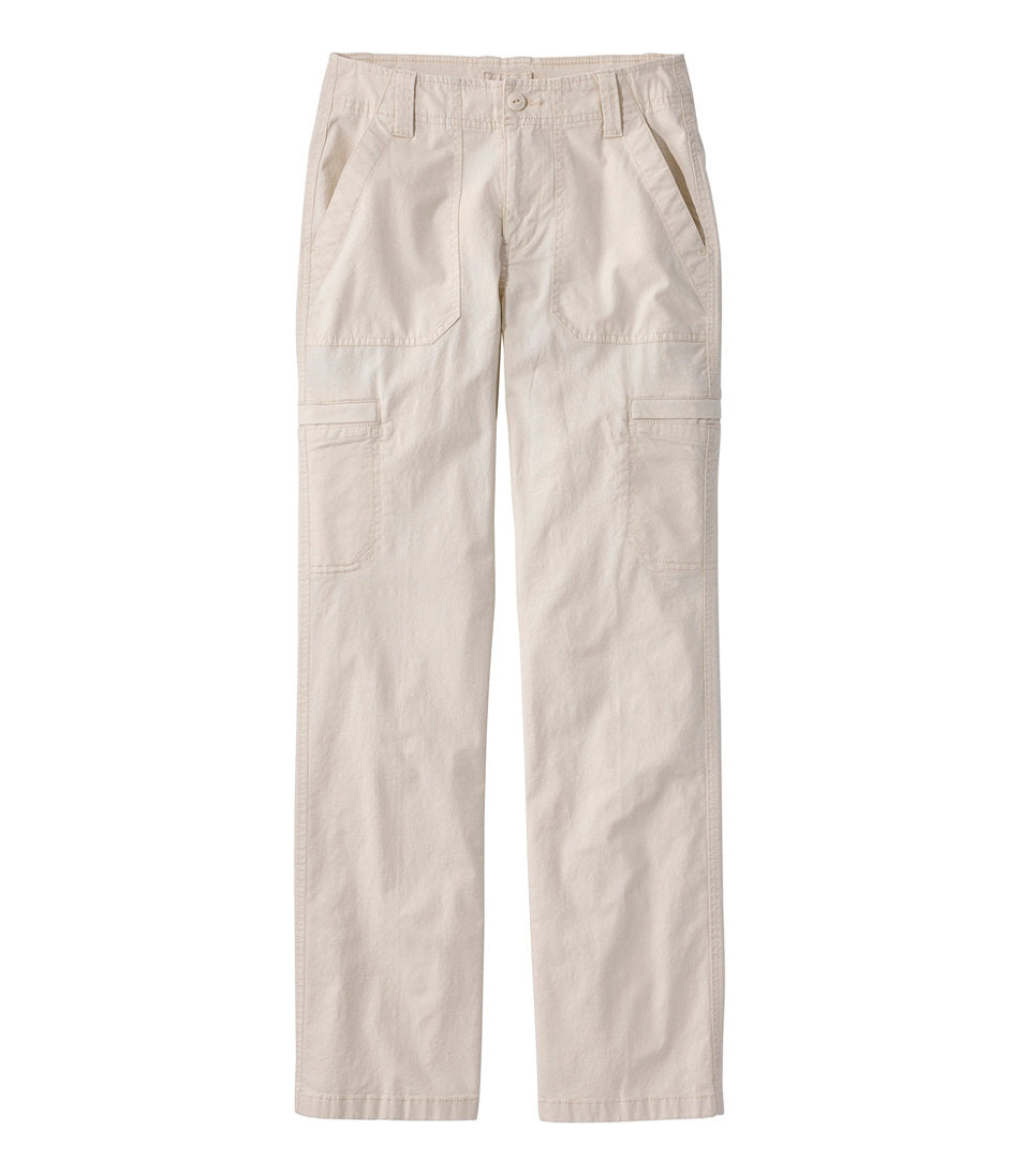 Women's 207 Vintage Cotton Canvas Pants, Mid-Rise Straight-Leg Cargo | L.L.Bean for sale